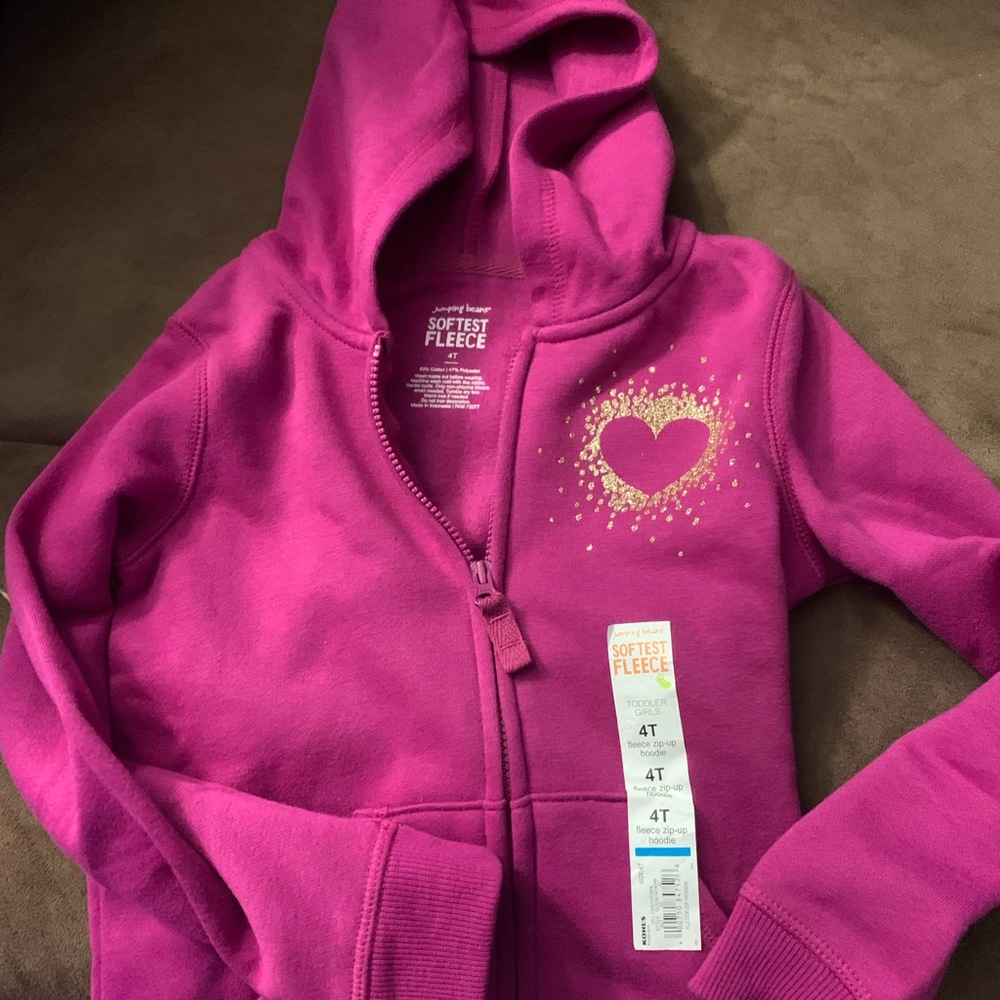 Girls fleece hoodie